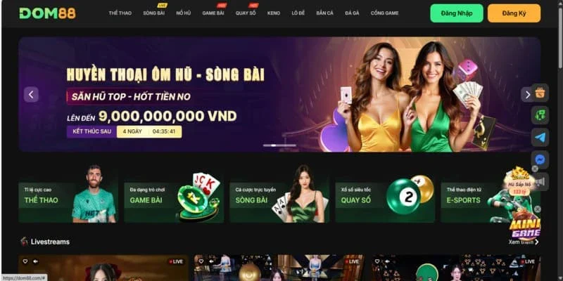 DOM88 – Nhà Cái Đổi Thưởng Uy Tín Hàng Đầu Châu Âu