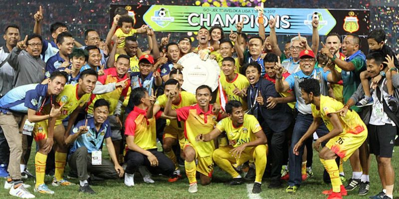 Bhayangkara FC giành ngôi đầu ở mùa giải đầu tiên của liga 1 (2017)
